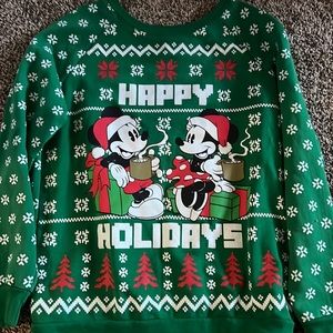 Disney size Medium Christmas crewneck